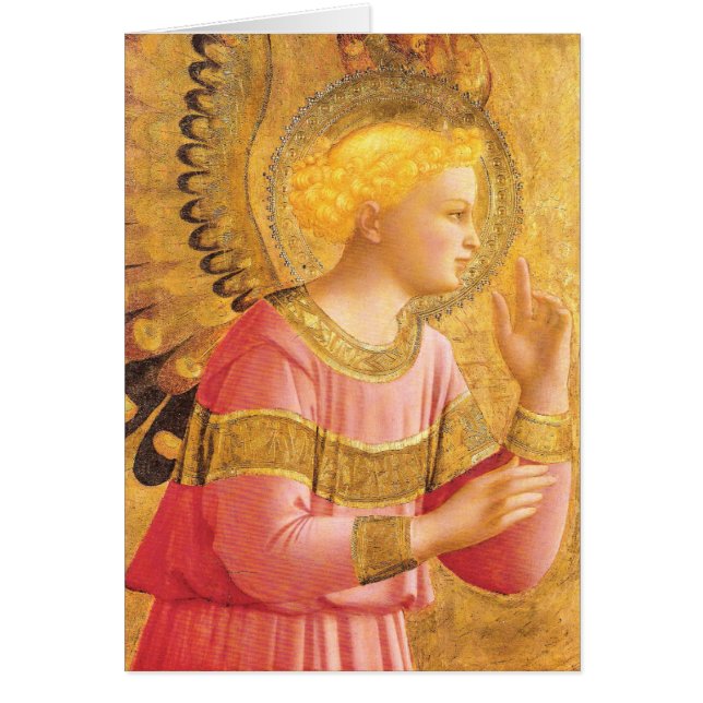 JAHRESANGEL IN GOLD PINK Weihnachten (Vorne)