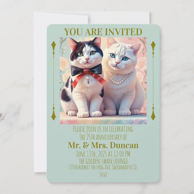 " JAHRESANKÜNDIGUNG " EINLADUNG (Vorderseite)