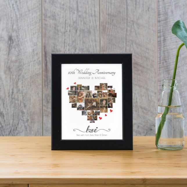 JAHRESHERZEN-KOLLAGE POSTER UND DRUCKEN (Von Creator hochgeladen)