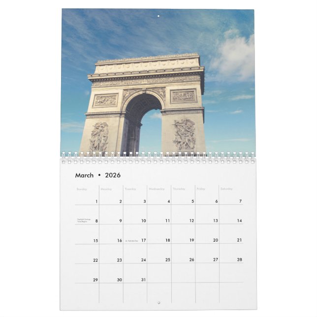 Jahreskalender Kalender (Mär 2026)