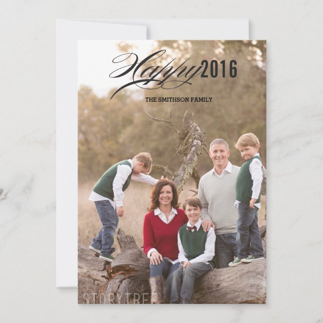 Jahreskarte Feiertagskarte (Vorderseite)