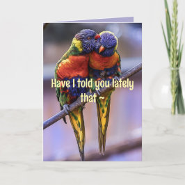 JAHRESPARTNER/LIEBE DANKESKARTE