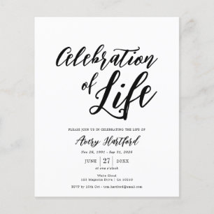 Jahrestag des Todes im Haushalt Flyer