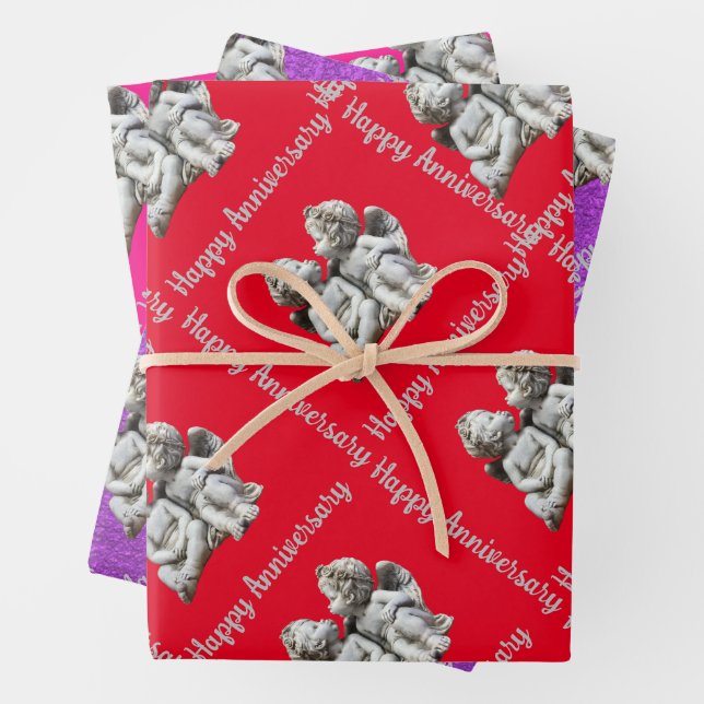 Jahrestag Geschenkpapier Set (Beispiel)