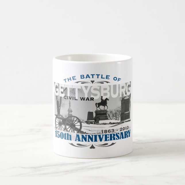 Jahrestag Gettysburg-Kampf-150 Kaffeetasse (Mittel)