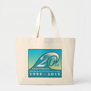 Jahrestags-riesige Taschen-Tasche RAA 20. Jumbo Stoffbeutel