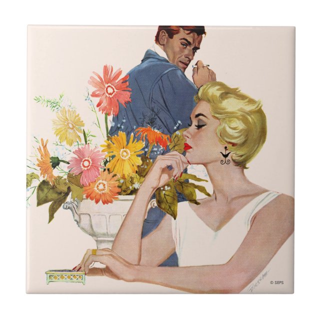 Jahrestags-Streit Fliese (Vorderseite)