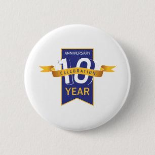 Jahrestagsfeier Button