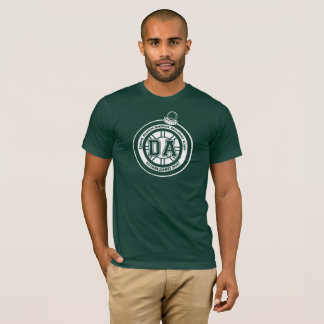 Jahresurlaubs-Schalen-T-Shirt-Grün Daves Ahern T-Shirt