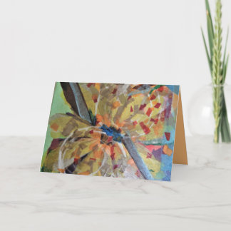 Jahreszeit-abstrakte Kunst Karte