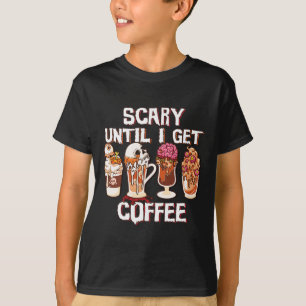 Jahreszeit Latte Fall Halloween Beängstigend, bis  T-Shirt