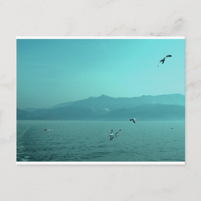 Jahreszeit Postkarte (Vorderseite)