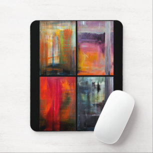 Jahreszeiten Gemälde von Alfred Fox Mousepad