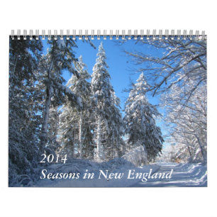 Jahreszeiten in New England ~ Kalender