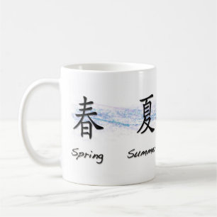 Jahreszeiten Kaffeetasse