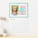 Jahreszeitliche Zitate Moderner Foto Kalender<br><div class="desc">Personalisieren Sie jede Seite mit Ihren Fotos und erstellen Sie einen einmaligen Kalender als Geschenk für sich oder jemand anderes! Weitere Designs finden Sie in unserem Shop: www.berryberrysweet.com</div>