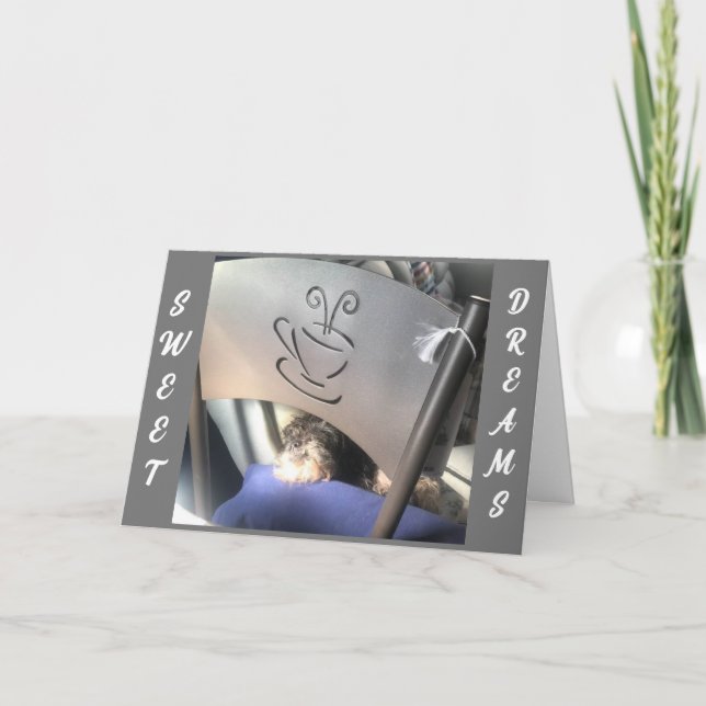 **JAHRESZEITPUNKT FÜR EHEFRAU ODER HUSBAND** KARTE (Vorderseite)