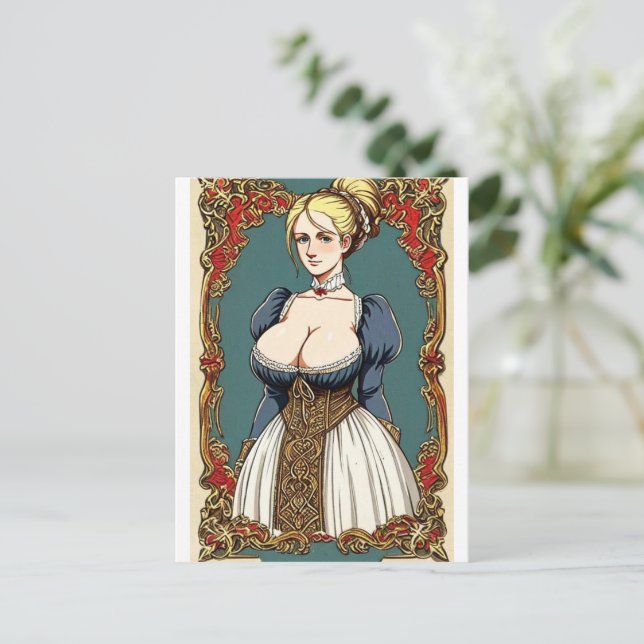 Jahrgang 3 postkarte (Stehend Vorderseite)