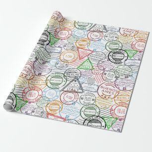 Jahrgang/Briefmarke Geschenkpapier