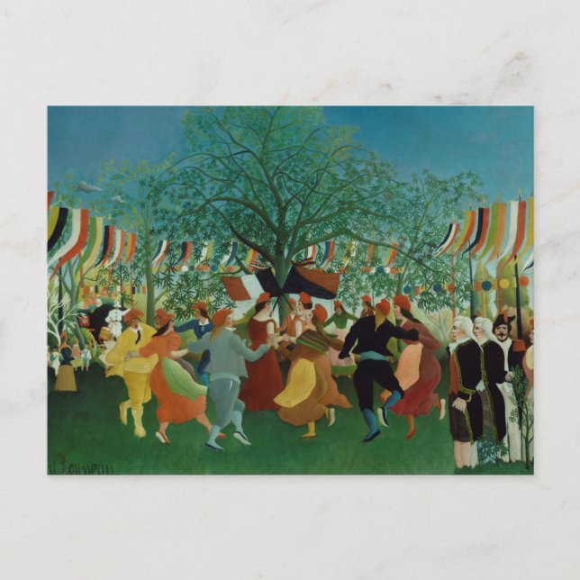 Jahrhundertfeier von Henri Rousseau Postcard Postkarte (Vorderseite)