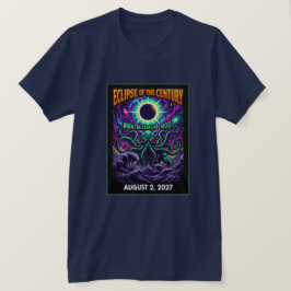 Jahrhundertfinsternis Cthulhu Elder Sign Elder T-Shirt