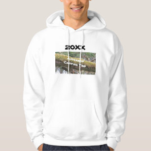 Jährliche Familienreise Rustikaler Urlaub im Freie Hoodie