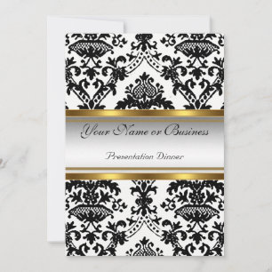 Jährliche Geschäftspräsentations-Dinner-Einladung Einladung