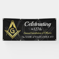 Jährliche Installation von Officers Masonic Lodge
