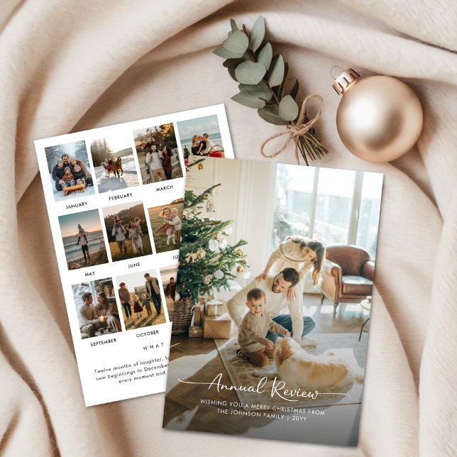 Jährliche Überprüfung Was für ein Jahr Weihnachten (Von Creator hochgeladen)