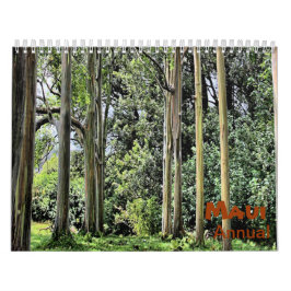 Jährlicher Wandkalender Mauis Hawaii