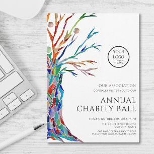 Jährlicher Wohltätigkeitsball Einladung