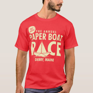 Jährliches Bootrennen Funny 80er Horror Retro T-Shirt