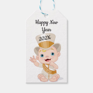 Jährliches Neujahrsbaby Geschenkanhänger