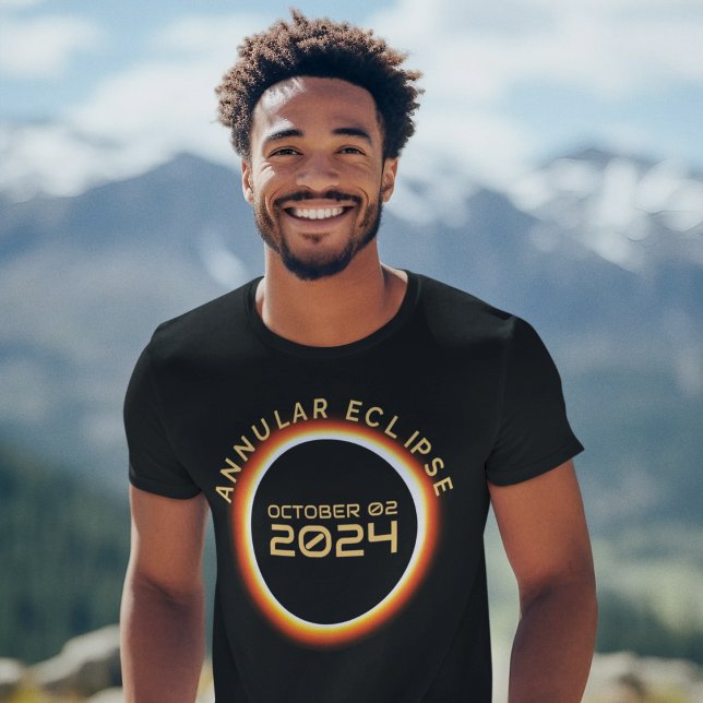 Jährliches Solar Eclipse Party 2. Oktober 2024 T-Shirt (Von Creator hochgeladen)