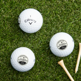 Jährliches Turnier Golfclub Name Golfball