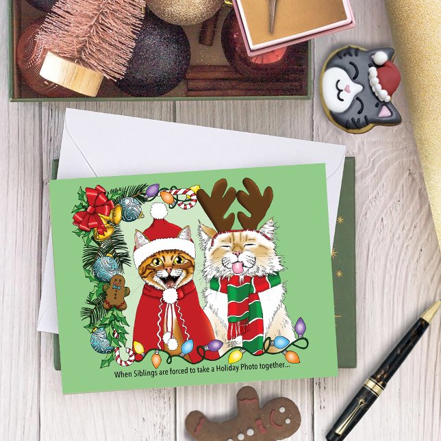 Jährliches Weihnachtsfest-Foto Karte (Von Creator hochgeladen)