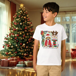 Jährliches Weihnachtsfest-Foto T-Shirt
