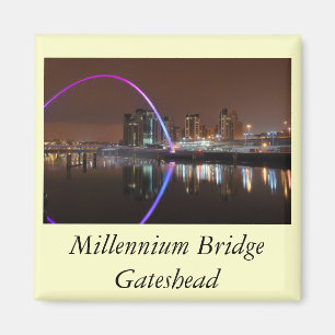Jahrtausend-Brücke, Gateshead Magnet