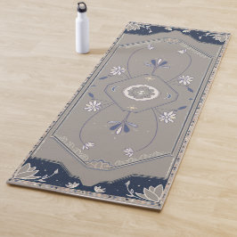 Jahrtausendgrauzone Rug Yogamatte