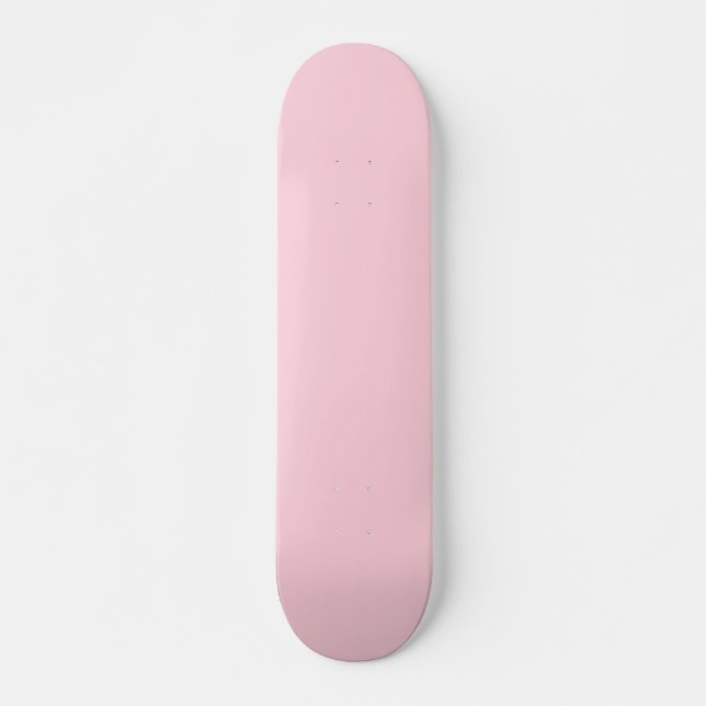 Jahrtausendrosa Farbe Skateboard (Vorne)
