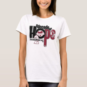 Jahrzehnt des Hoffnungs-Damenbabys - Puppe T-Shirt