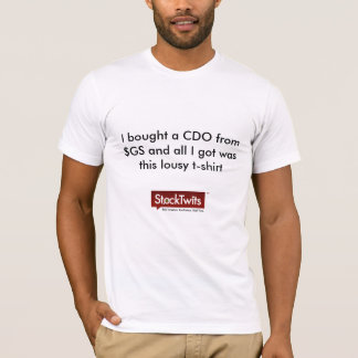 "J'ai acheté un logo de T-shirt de CDO" StockTwits