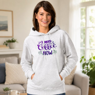 J'ai Besoin de Café Maintenant Café Cadeau Sweat à