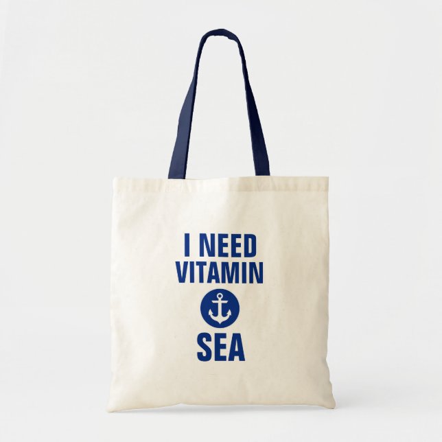 J'ai besoin du sac fourre-tout bleu nautique B à (Devant)