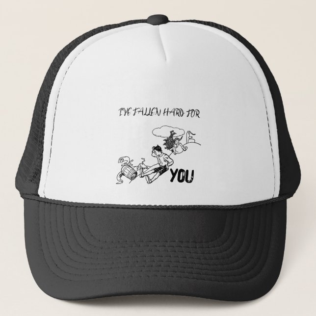 J'AI CHUTÉ DUR POUR LE CASQUETTE DE VOUS-TRUCKER (Devant)