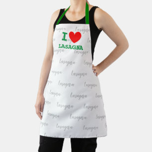 J'ai coeur lasagne tablier pour les amateurs de cu