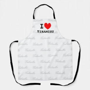 J'ai coeur tablier de tiramisu pour les amateurs d