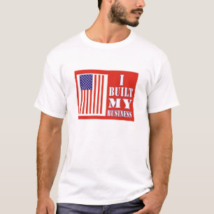 J'ai construit mon T-shirt politique de drapeau