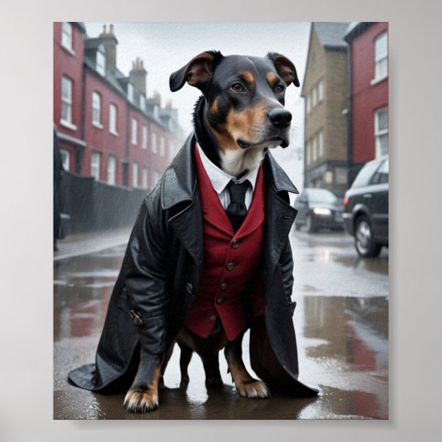 J'Ai Des Plans Avec Mon Poster De Chien 2 (Devant)