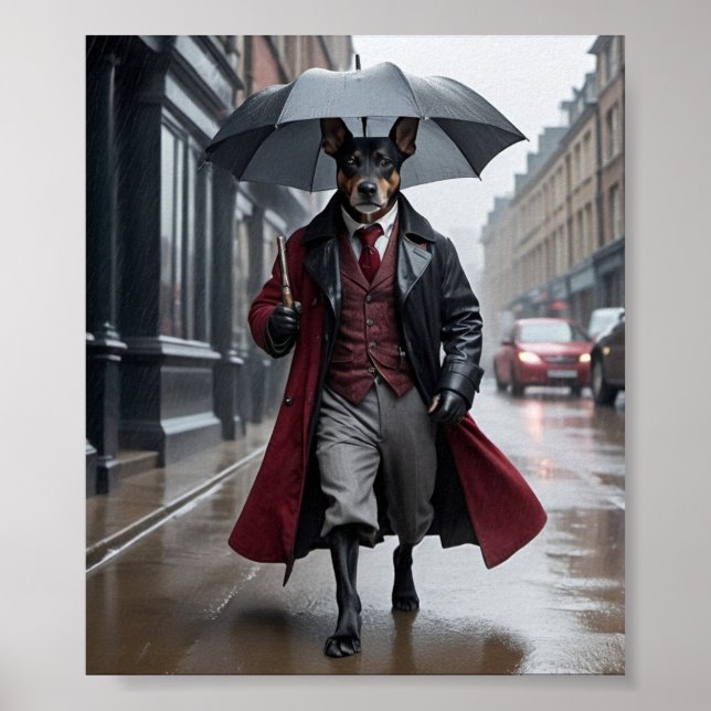 J'Ai Des Plans Avec Mon Poster De Chien 4 (Devant)